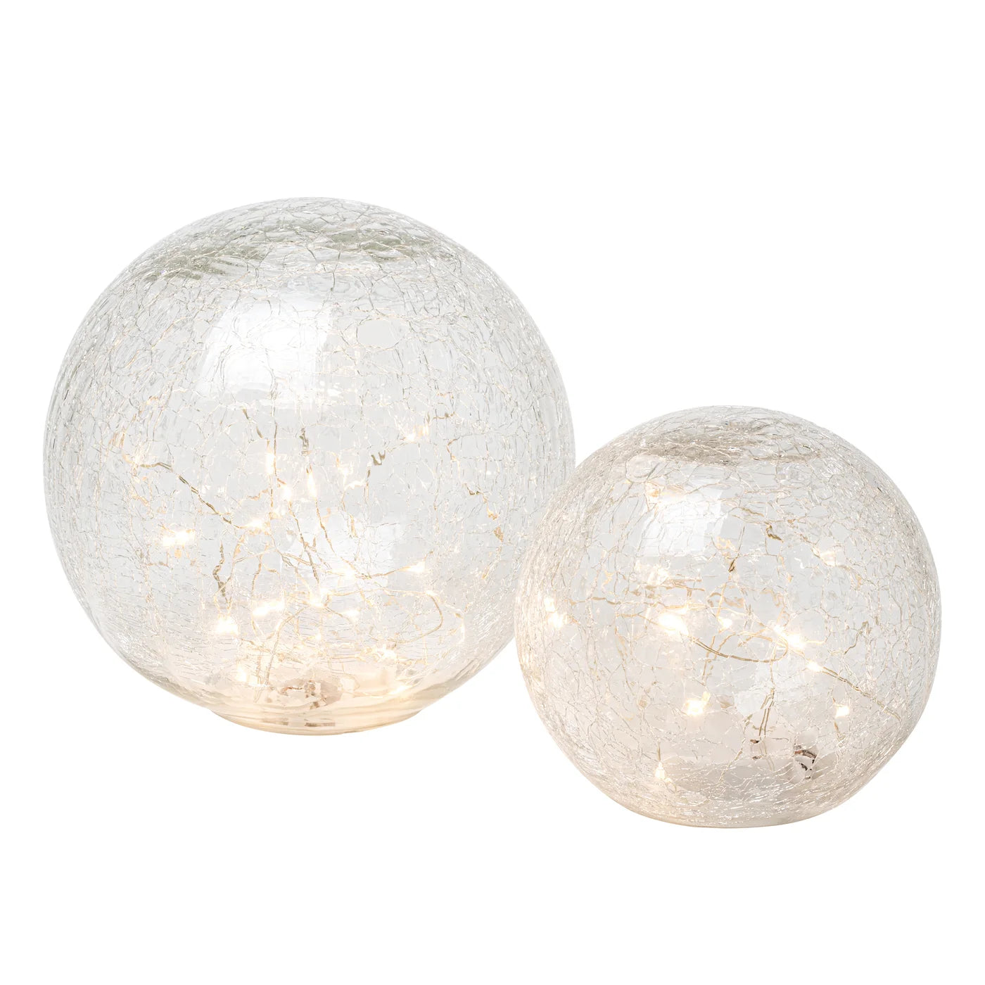 Luminous Crackle Glass Decor Light